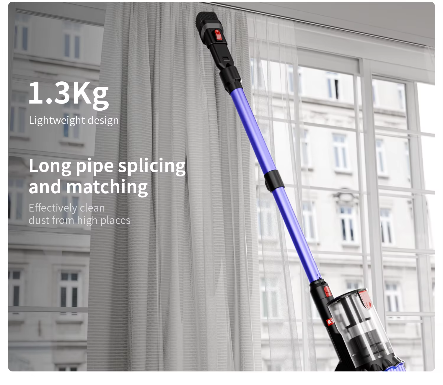Rechargeable Stick Handheld Portable Vacuum Cleaner Cordless Vacuum Cleaner for Floor Care
