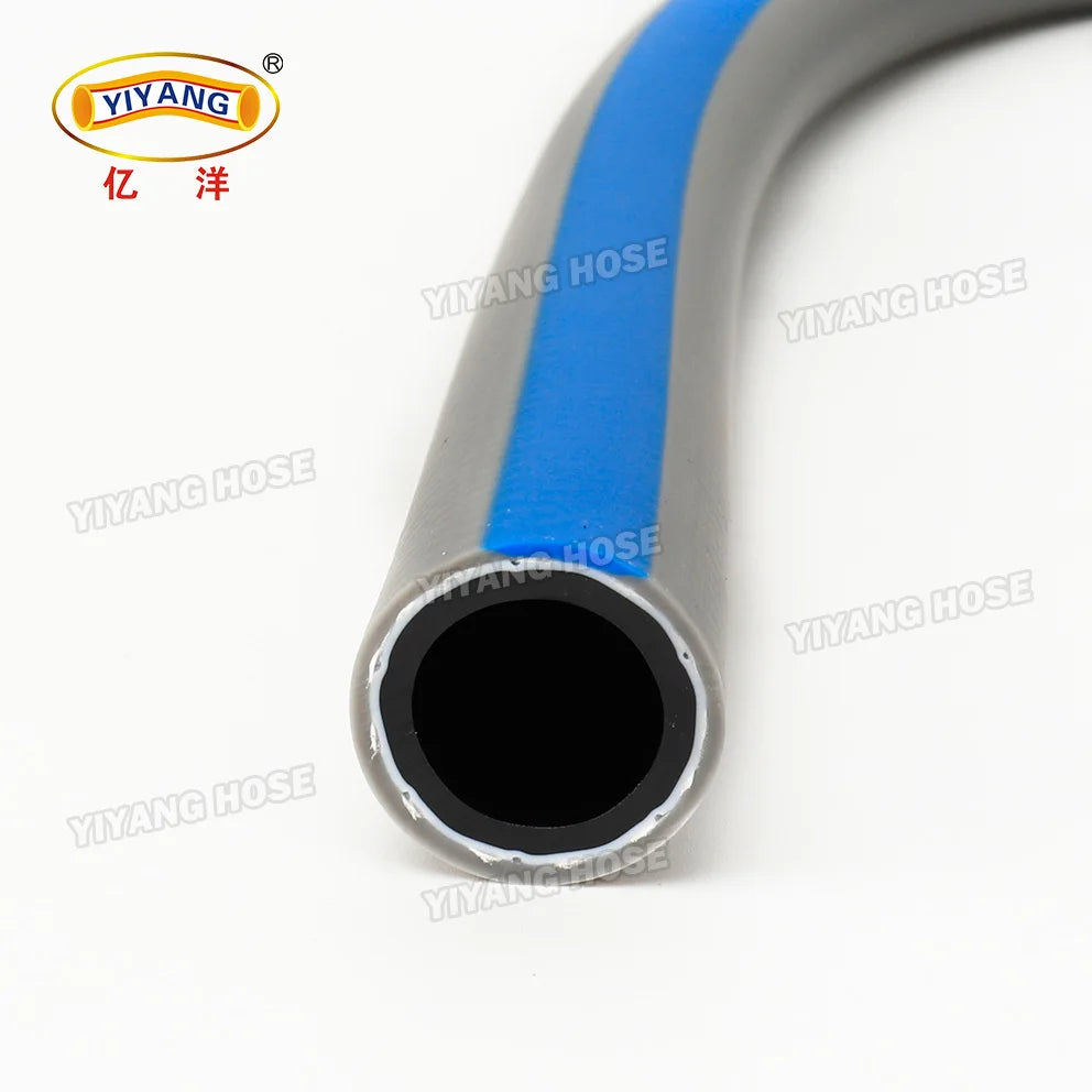 Durable 25ft 50ft 75ft 100ft Flexible Reinforced Anti-UV Cold Resistance Brass Fittings PVC Garden Hose for Home Garden