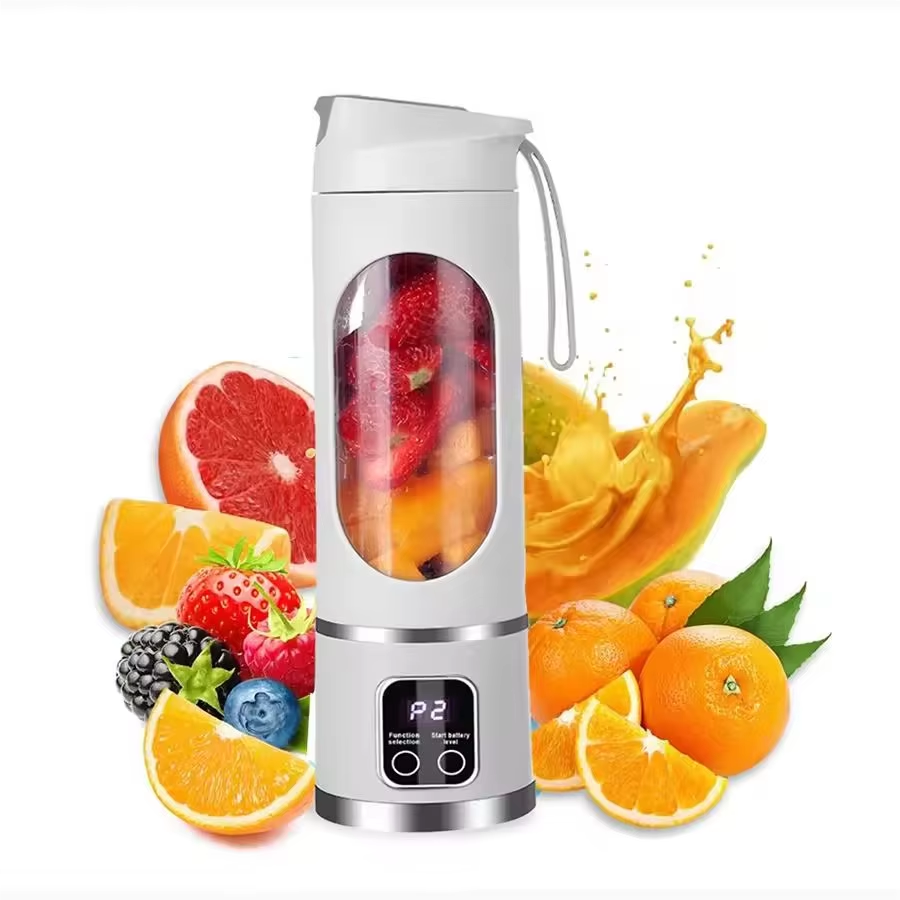 Portable Fresh Juice Blender – USB Rechargeable Mini Smoothie Maker (400ML)